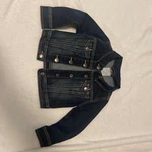 Little girl jean jacket